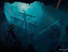 Image result for Underwater Sunken Pirate Ships