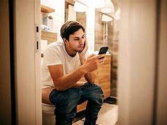 Image result for Phone in Bathroom