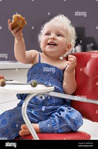 Image result for Baby Eating in High Chair