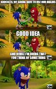 Image result for Knuckles Woah Meme Sonic Boom