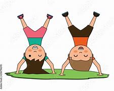 Image result for Cartoon of a Person Upside Down