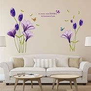 Image result for Purple Wall Decor Stickers