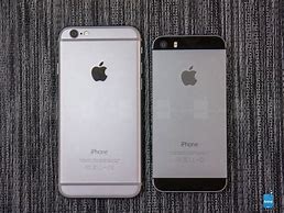 Image result for iPhone 5 vs iPhone 6 Size