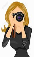Image result for Girl with Camera Clip Art