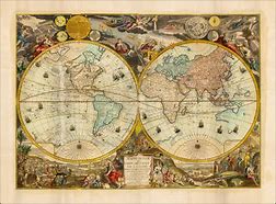 Image result for Antique Globe Map