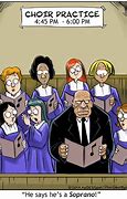 Image result for Funny Choir Cartoons Freen