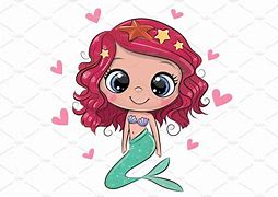 Image result for Mermaid Girl Cartoon