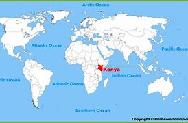 Image result for Kenya Country in World Map