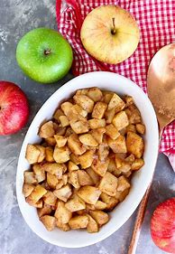 Image result for Healthy Sliced Baked Apples