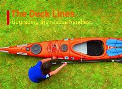 Image result for Redoing the Deck Bungees On a Kayak