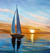 Image result for Calm Sea Painting