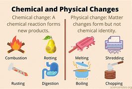 Image result for Difference Between Physical and Chemical Reactions
