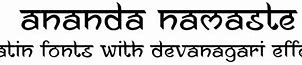 Image result for Hindi Type English Font