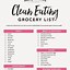 Image result for Grocery List Template Word