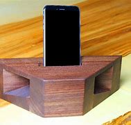 Image result for Wood Cell Phone Charging Station