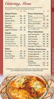 Image result for Catering Menu Ideas and Prices