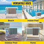 Image result for Pool Towel Rack