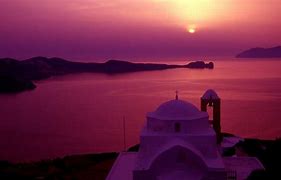 Image result for Greece Pink Sunset