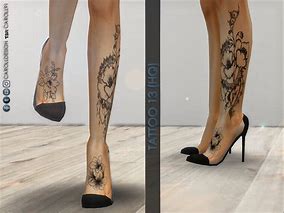 Image result for Sims 4 Feet Tattoo Smod