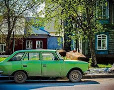 Image result for Green Russia Car