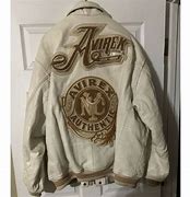Image result for White Leather Jacket
