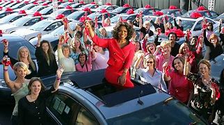 Image result for Oprah Car Winner