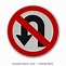 Image result for no left turns rd