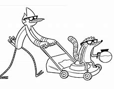 Image result for Mordecai and Rigby Art