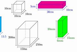 Image result for 3D Shape with Different Width and Height