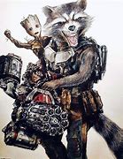 Image result for Rocket and Groot PFP