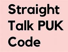Image result for Straight Talk Puk Unlock Code