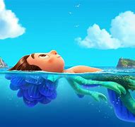 Image result for Luca Disney Beach Background