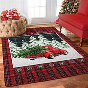 Image result for 5X7 Christmas Red Truck