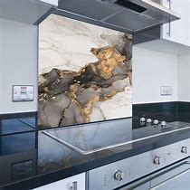 Image result for Liquid Marble Splashback Coloured