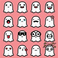 Image result for Ghost Hug Emoji