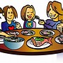 Image result for Dinner Table Clip Art