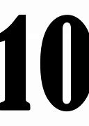 Image result for Numeral 10