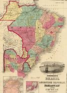Image result for South America Map 1822