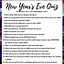 Image result for Free Printable New Year's Eve Games