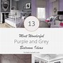 Image result for Purple Grey Walls