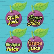 Image result for Grape Juice Label