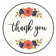 Image result for Very Thank You Stickers