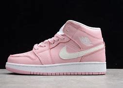 Image result for Grey Jordan's with a Light Pink