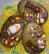 Image result for Red Chocolate Easter Eggs