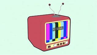 Image result for No Signal TV Screen Drawing