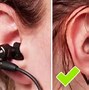 Image result for How to Put Earbuds In-Ear