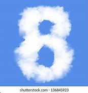 Image result for Cartoon Cloud with Rainbow with Number 8