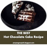 Image result for Hot Chocolate Cake