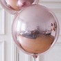 Image result for Latex Balloon Bouquets Rose Gold