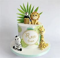 Image result for Jungle Theme Baby Shower Cake Ideas Small
